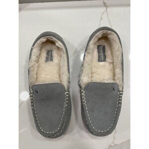 Koolaburra by Ugg Woman Sz US 7 Lezly Suede Sherpa-Lined Slipper Shoes